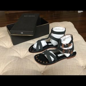 MATT BERNSON Black Sandals